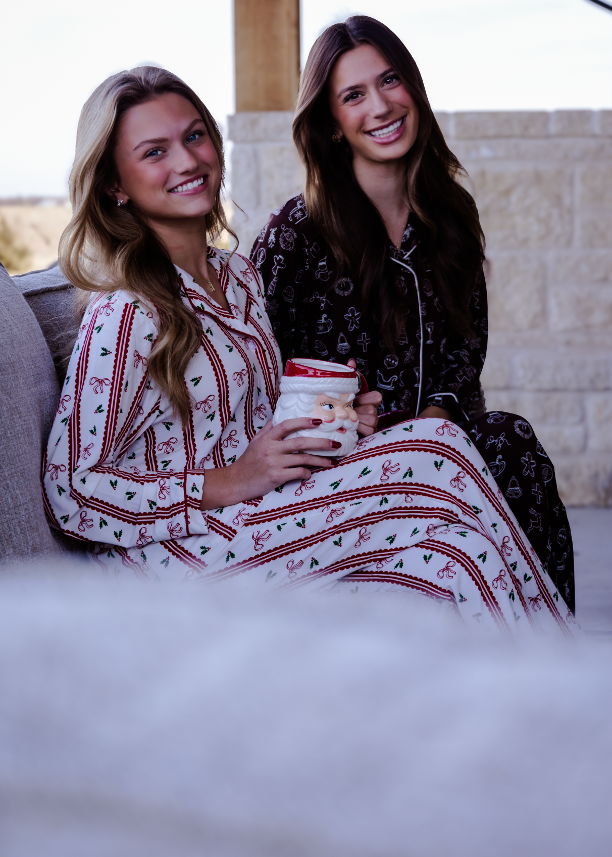 Holly Berry + Bows Women's Set