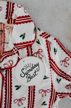 Holly Berry + Bows Two Piece Set