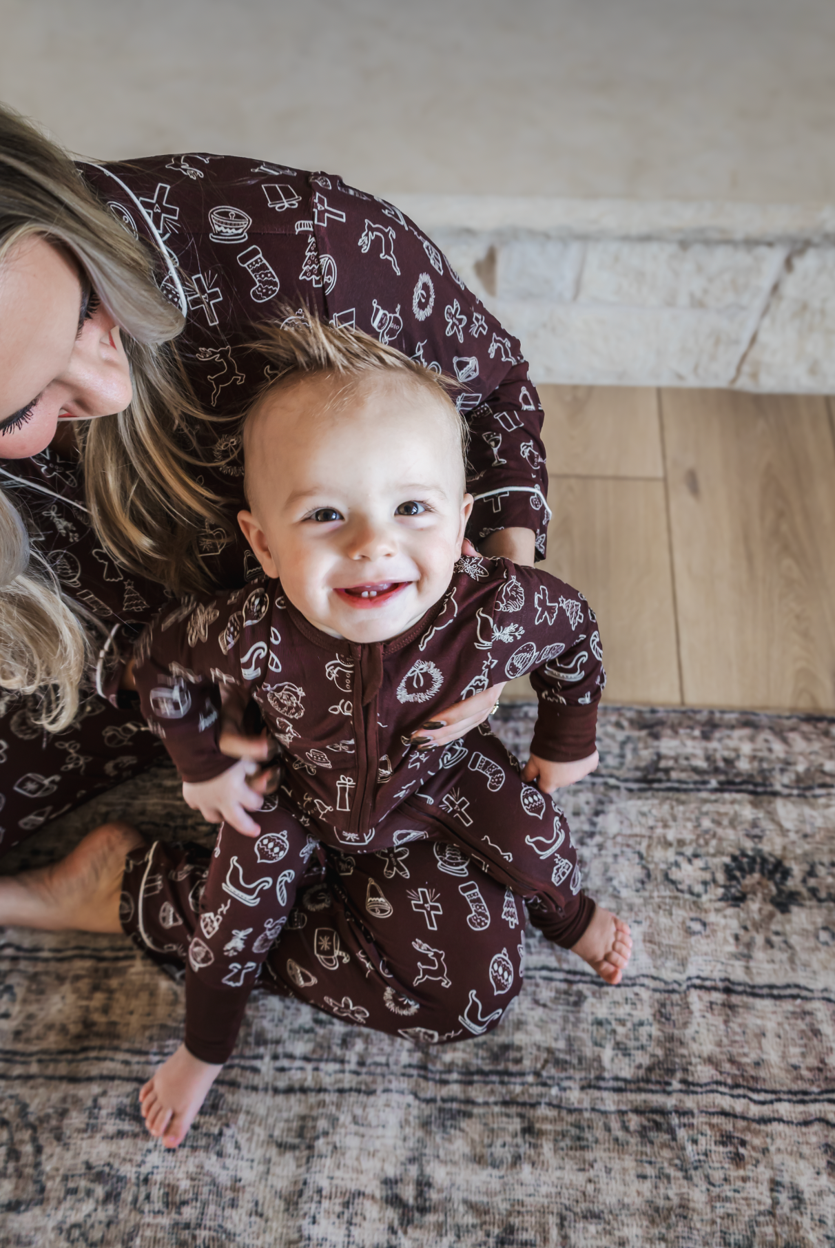 Cocoa + Cookies Zipper Romper