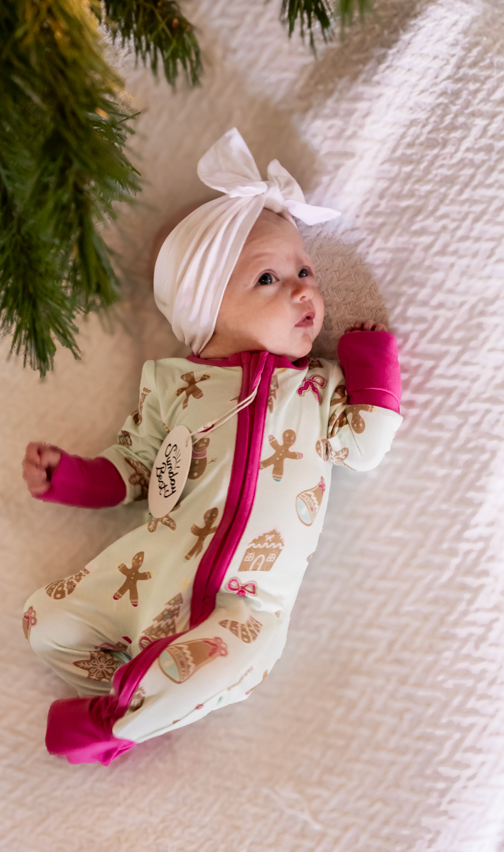 Baking Spirits Bright Zipper Romper