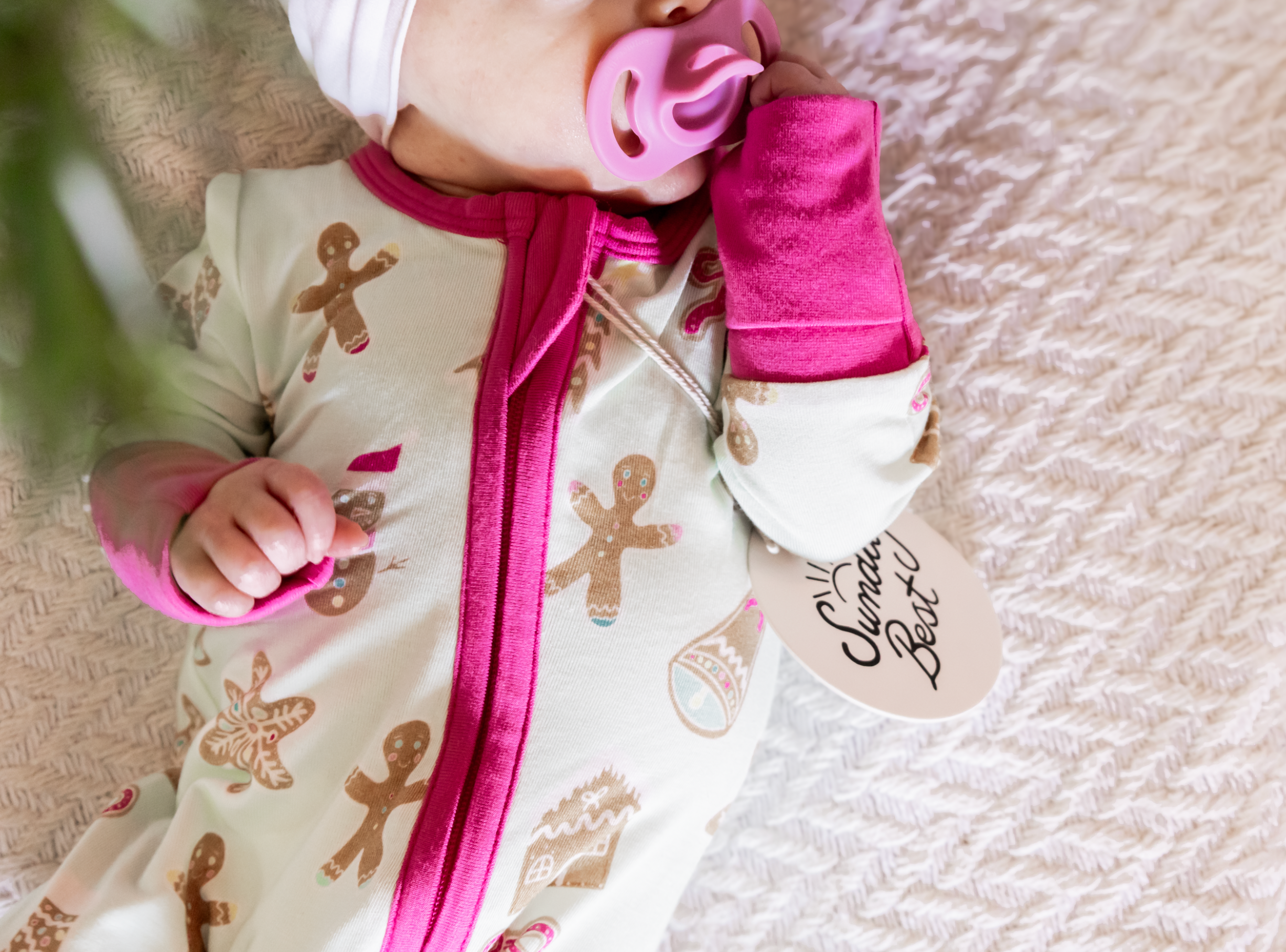 Baking Spirits Bright Zipper Romper