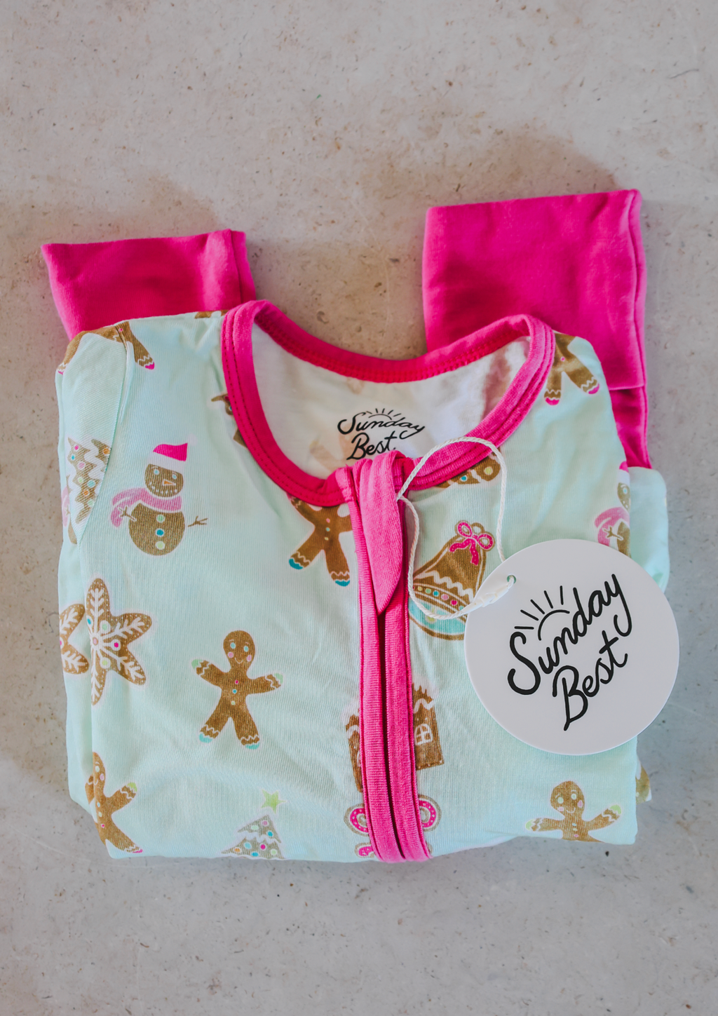 Baking Spirits Bright Zipper Romper